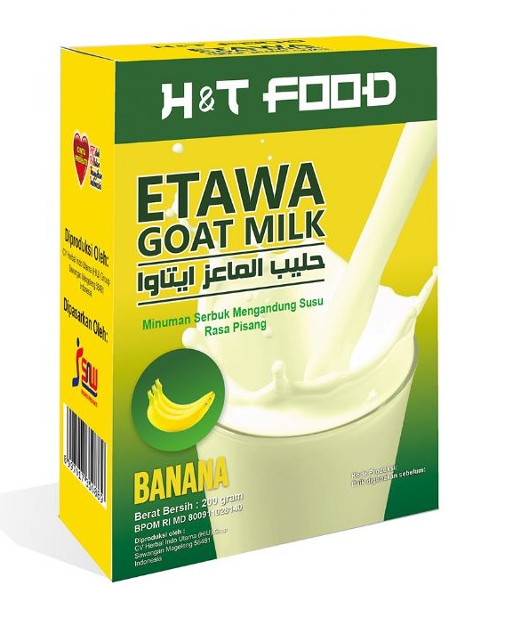 H&T Food Etawa Goat Milk Banana